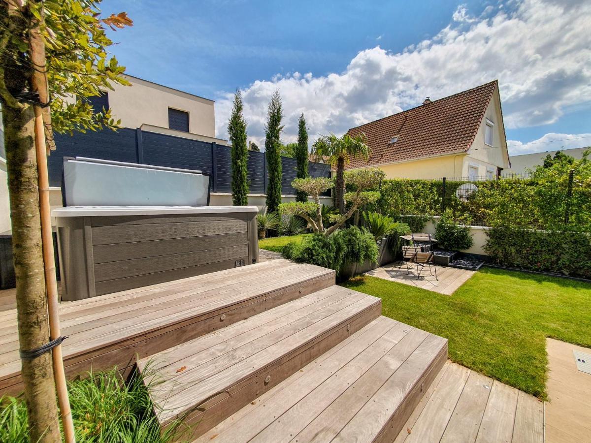 אורז'בל Exigehome - Chambre D'Hote Avec Jacuzzi Et Jardin Paysage, Partage מראה חיצוני תמונה